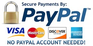 Pay by Credit Card or PayPal